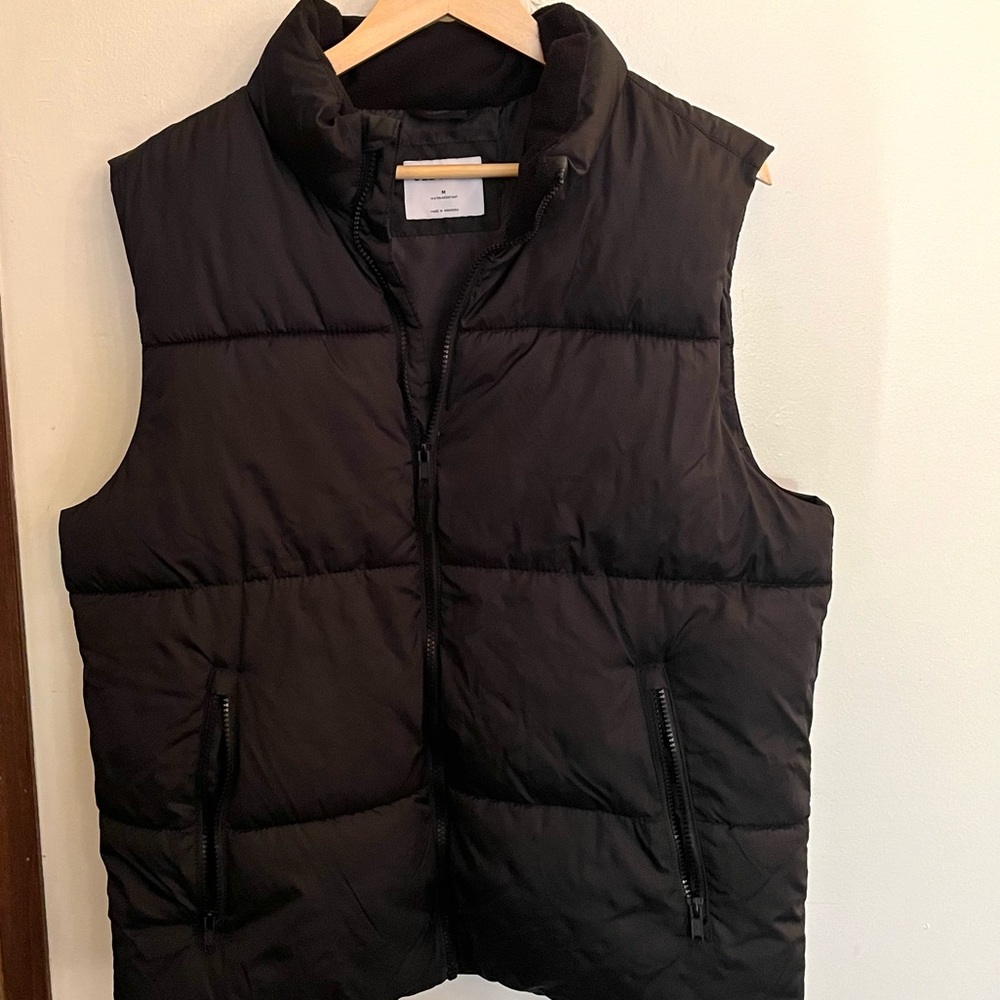 Black Puffer Vest
